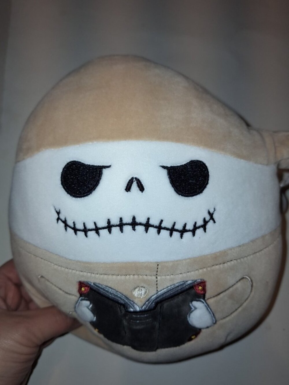 New Squishmallows Disney Nightmare Before Christmas 8” JACK Skellington Pajamas
